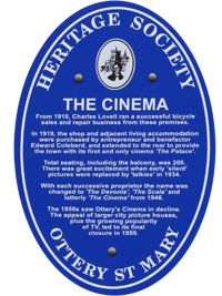 Ottery St Mary's Historic Plaques